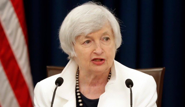 Federal Reserve Chairwoman Janet Yellen and other top officials are betting that the economy will improve in the months ahead, requiring tighter money to keep inflation stable, even though actual inflation trended down during the year. (AP Photo/Pablo Martinez Monsivais, File)
