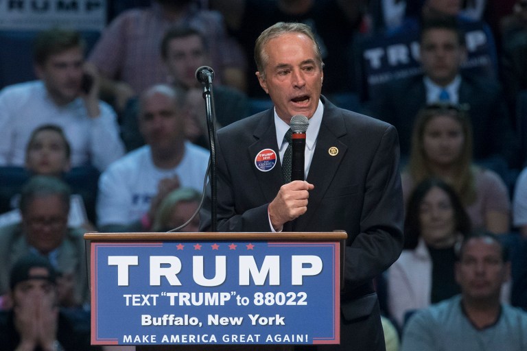 Rep. Chris Collins, R-N.Y., said that Mitt Romney would be a poor choice for secretary of state as he is a 