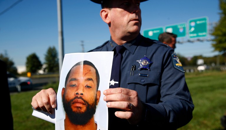 Cassilly's statement comes days after three granite business employees were fatally shot by a former coworker in Cassilly's state. (AP Photo/Patrick Semansky)