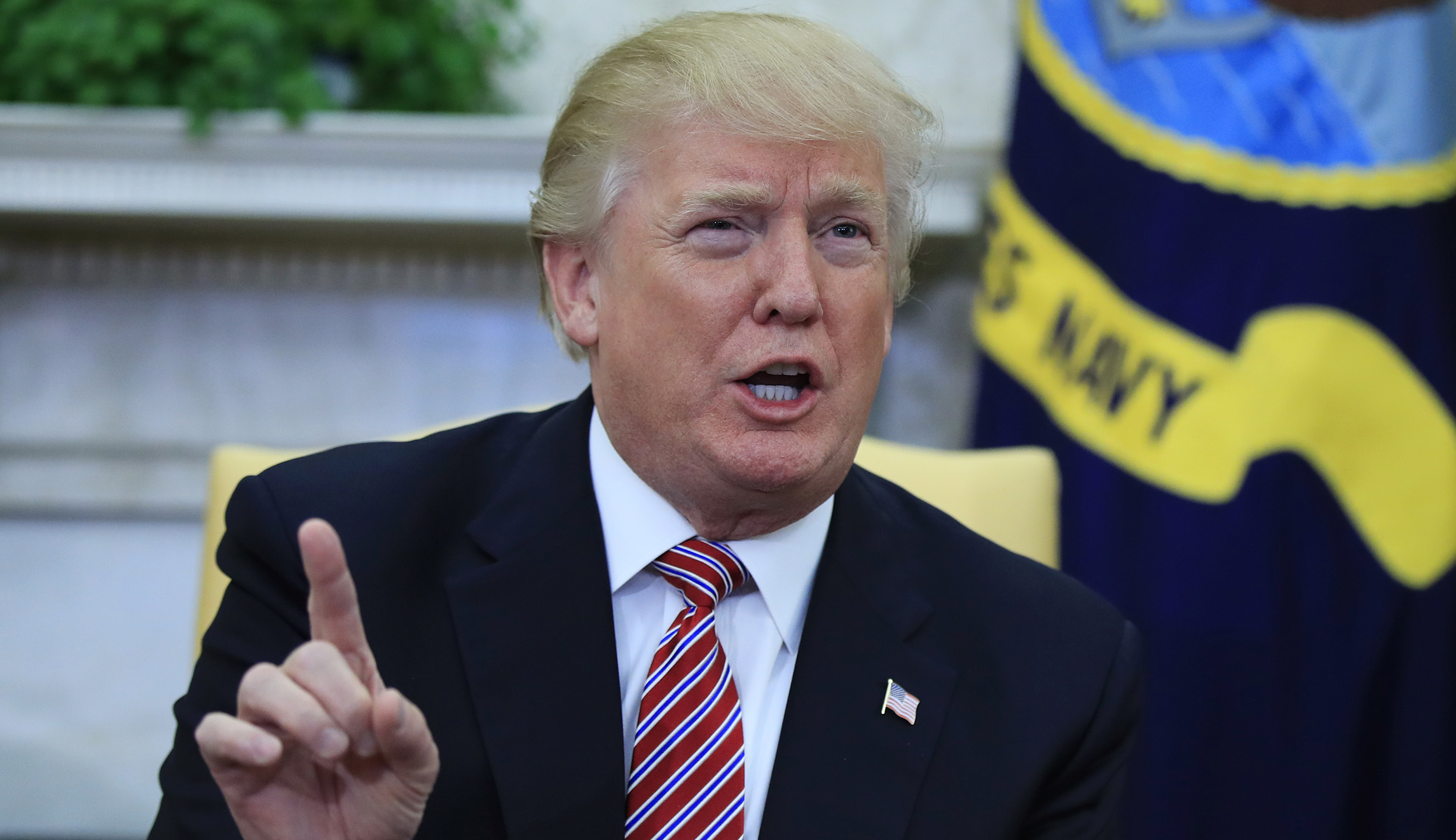 Trump: ‘Possible progress being made in talks with North Korea’