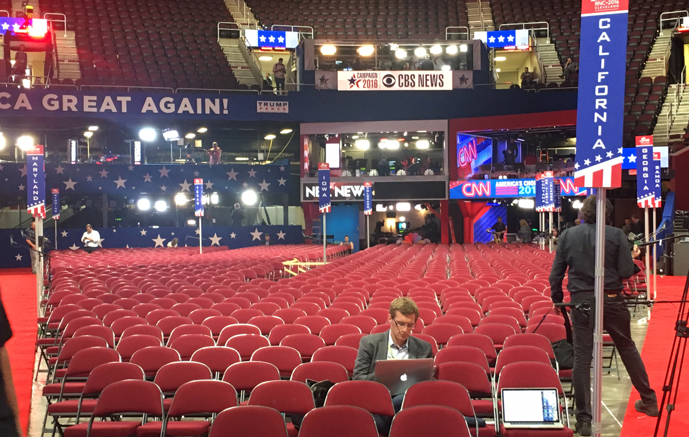 Guess which delegates are seated in Siberia?