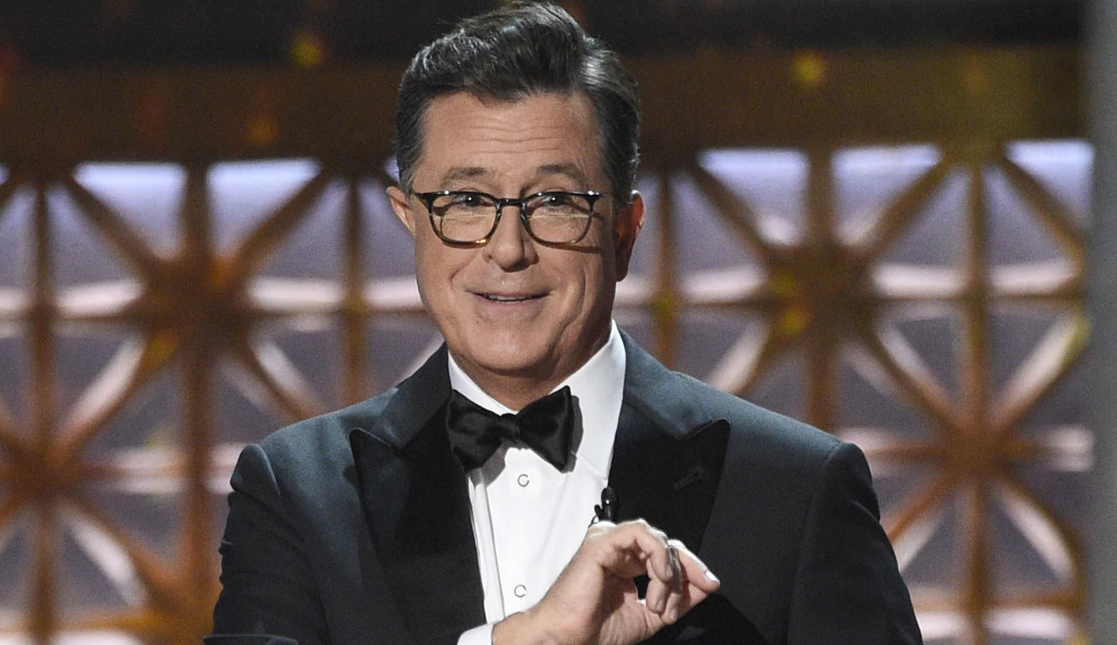 Stephen Colbert: Trump should never give wedding toasts