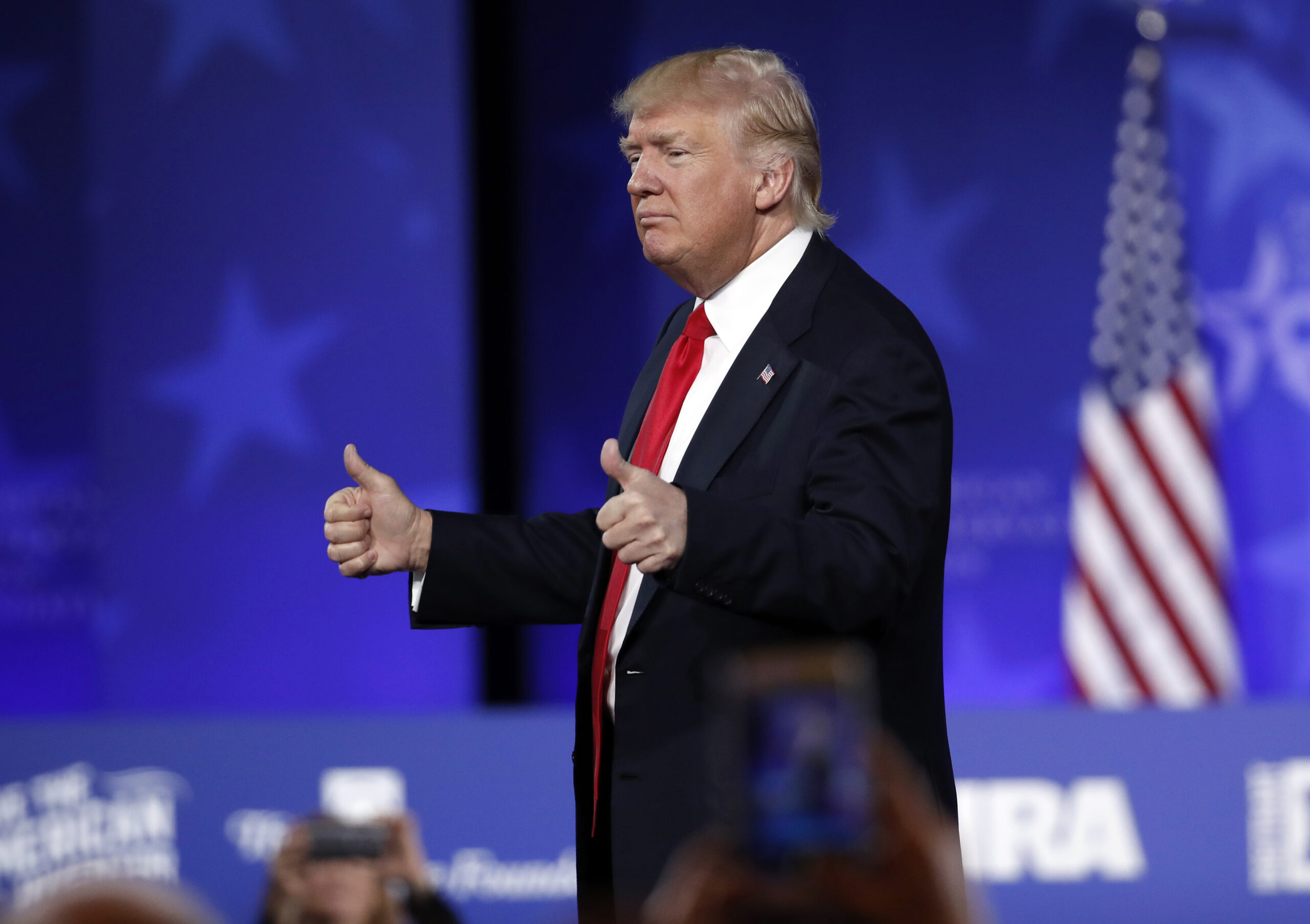 Trump embraces conservatives as their interests align on healthcare