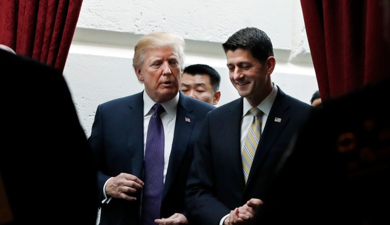 House Speaker Paul Ryan, R-Wis., said he is dedicated to getting a continuing resolution, or CR, to President Trump's desk in order to keep the government open. If that fails to happen, Ryan said, it's the Democrats who have 