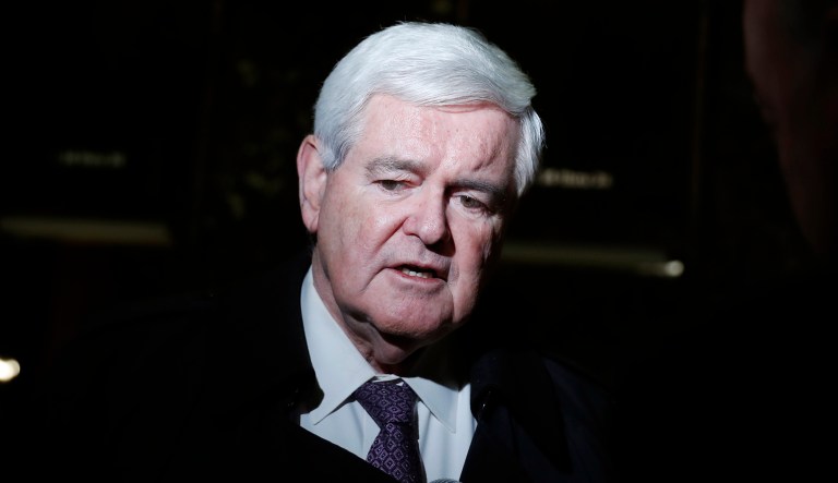 Newt Gingrich said thereâs no evidence Trump colluded with the Kremlin in order to win the 2016 presidential election and called the rumors swirling around the administration unfounded speculation. (AP Photo/Carolyn Kaster, File)