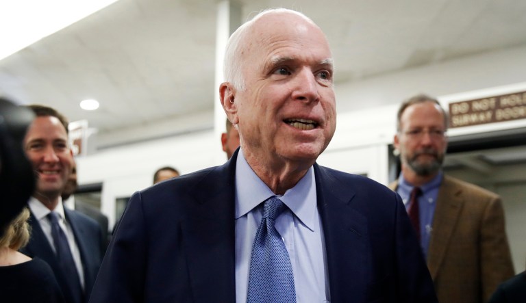 Sen. John McCain, R-Ariz., wants answers from the Army over a media report that states people with histories of self-mutilation, depression, and alcohol and drug abuse can now seek waivers to join the Army. (AP Photo/Jacquelyn Martin)