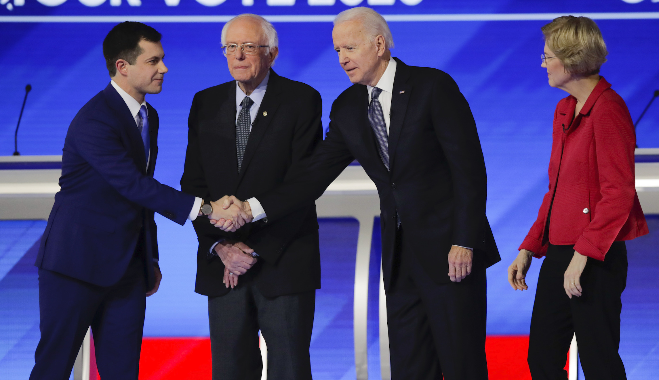 Buttigieg frames Biden as an establishment dinosaur