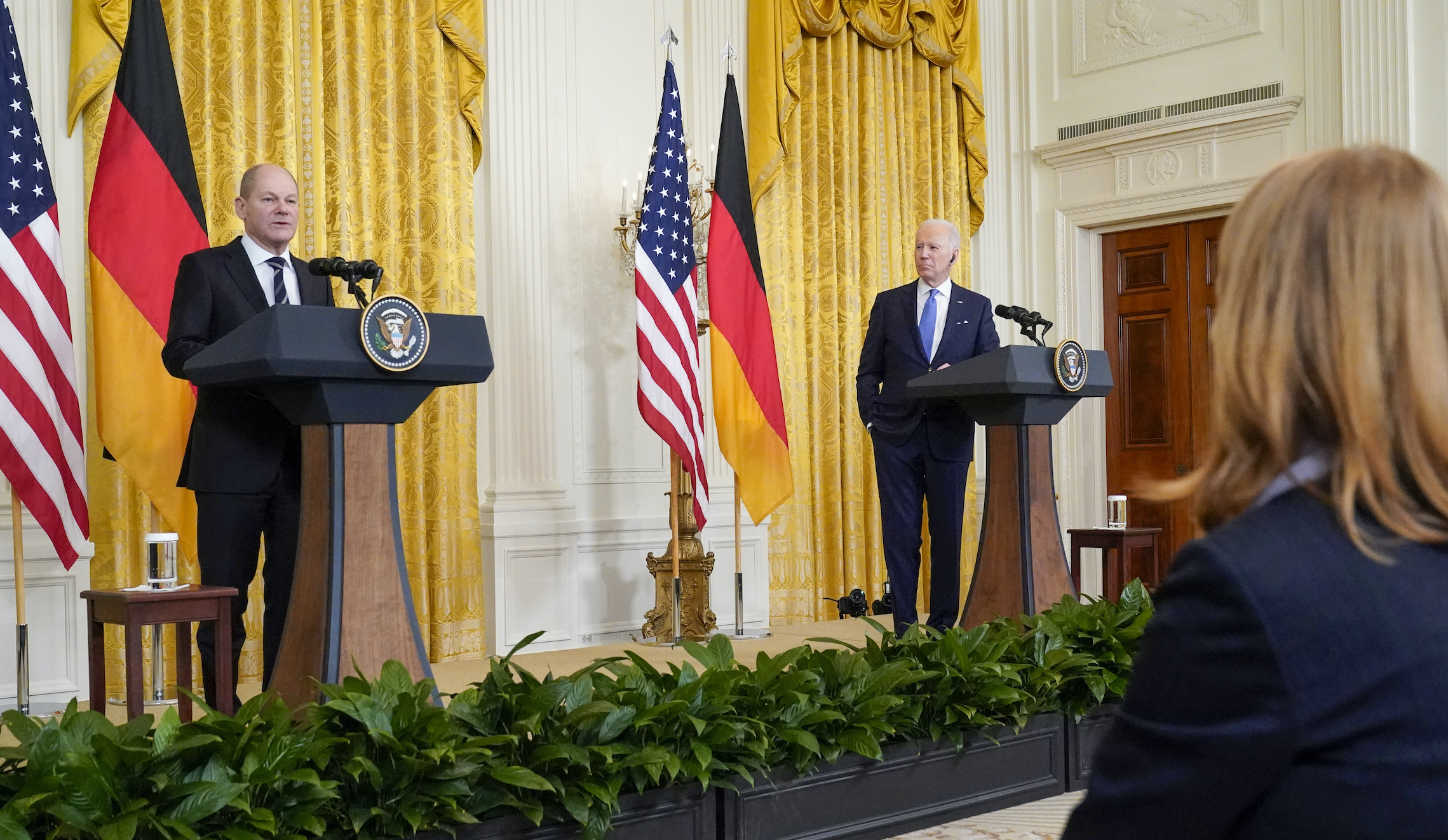 Biden describes Nord Stream 2 sanctions trigger as allies worry