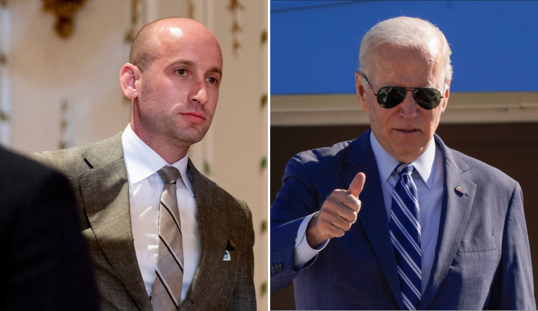 Stephen Miller says Joe Biden’s speech on Israel ‘was an embarrassment’