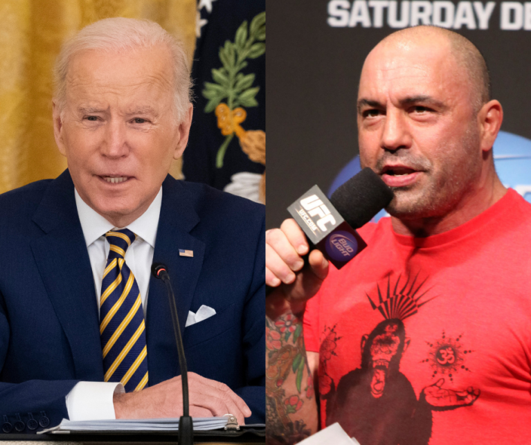 Which cup of Joe? Poll shows Rogan’s approval rating tops Biden’s