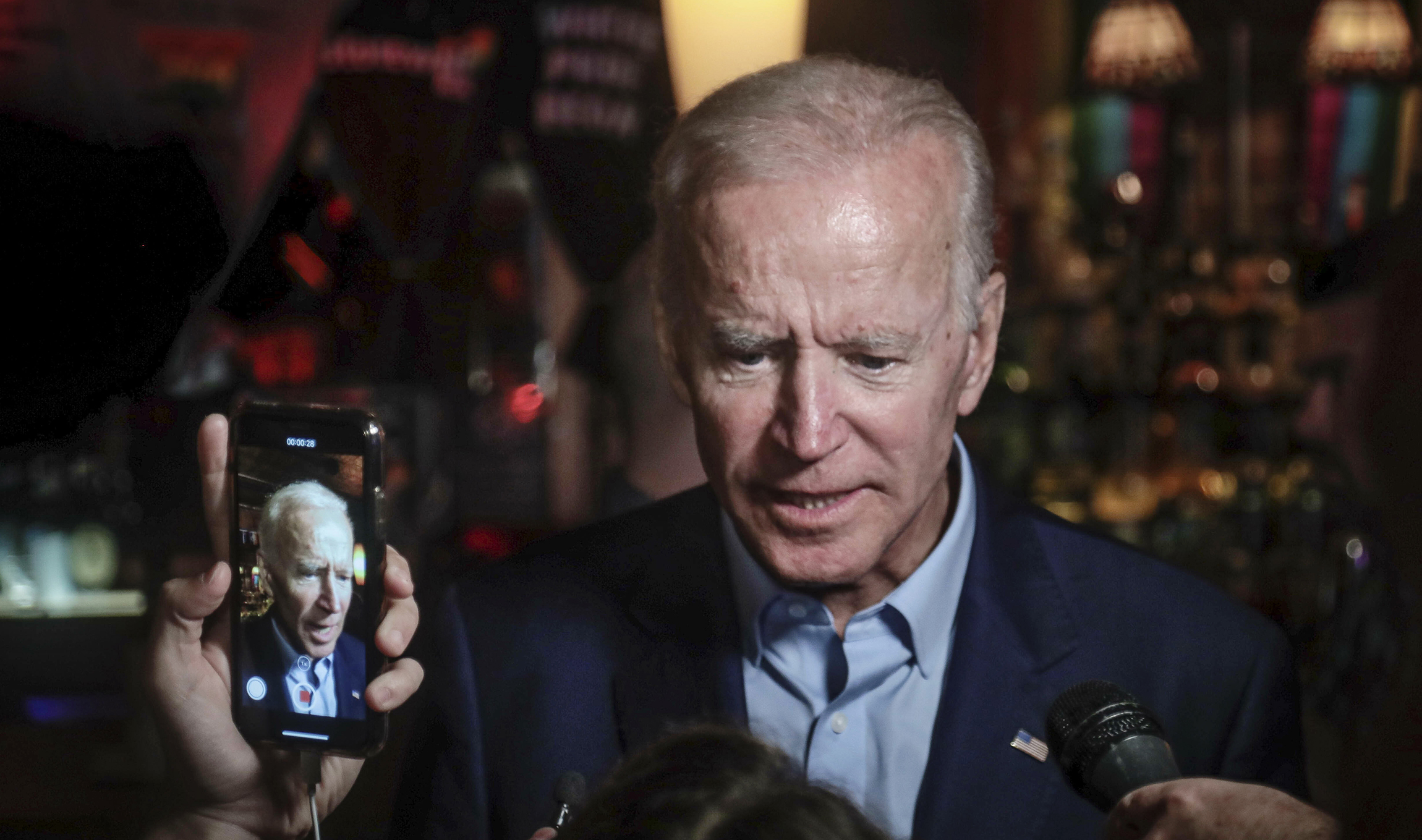 Saved by the glitch? Mic cuts as Joe Biden defends abortion record