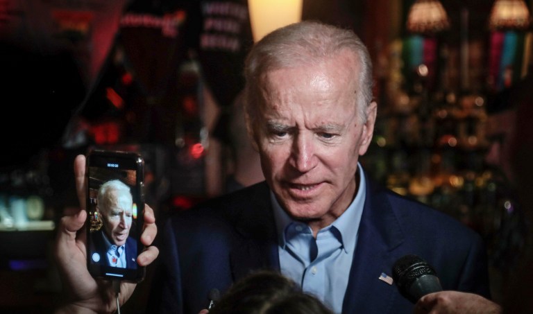 Saved by the glitch? Mic cuts as Joe Biden defends abortion record