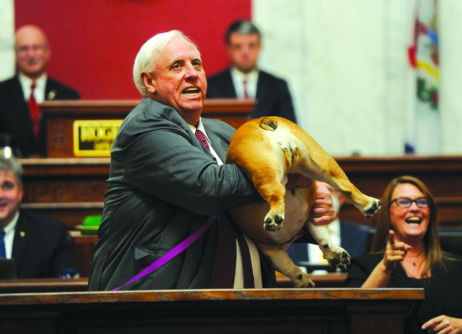 APTOPIX State of the State-West Virginia