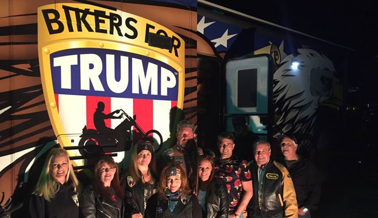 Bikers for Trump.