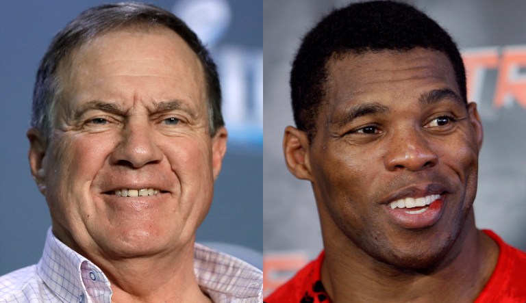 Bill Belichick and Herschel Walker.