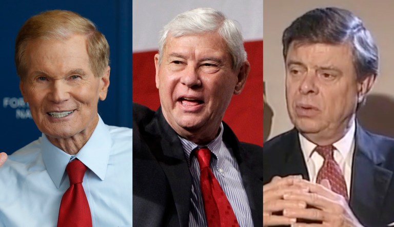 Bill Nelson, Bob Graham, Jim Sasser.