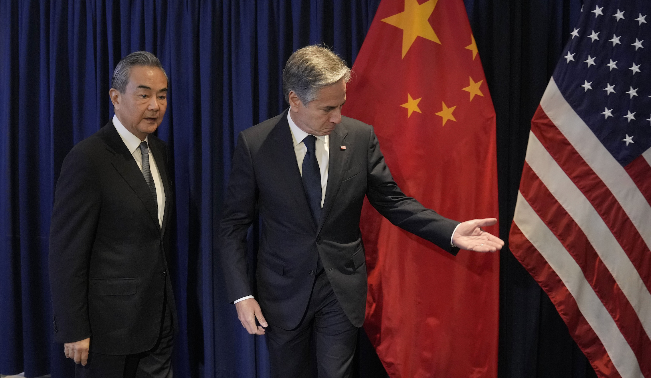 Antony Blinken,Wang Yi