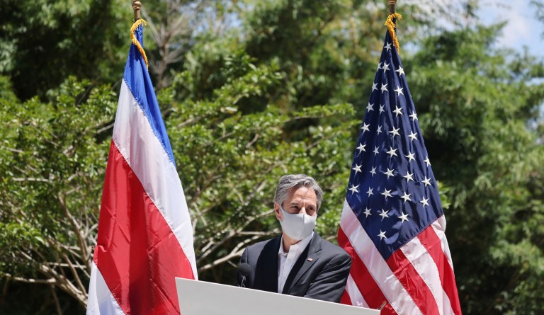 Blinken touts vaccine charity as ‘different cold war’ with China plays out in Latin America