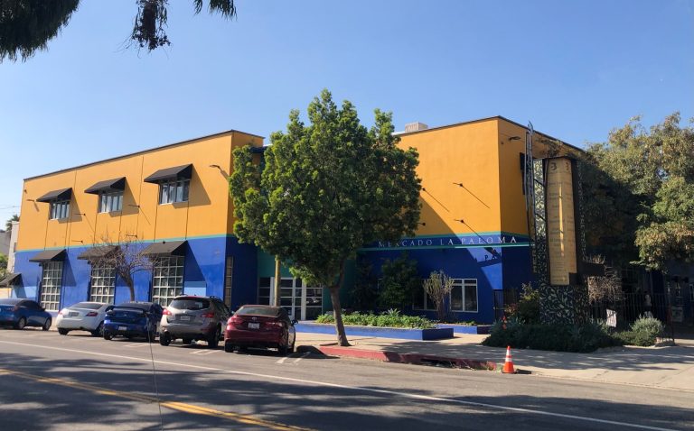 Black Lives Matters' listed office location in Los Angeles.