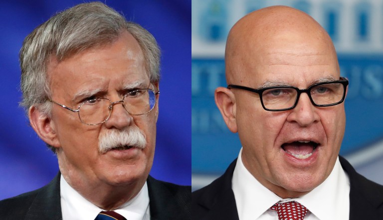 John Bolton H.R. McMaster