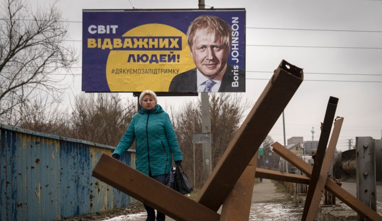 ‘What is it with this guy?’ Boris Johnson urges GOP to ignore Tucker Carlson on Russia