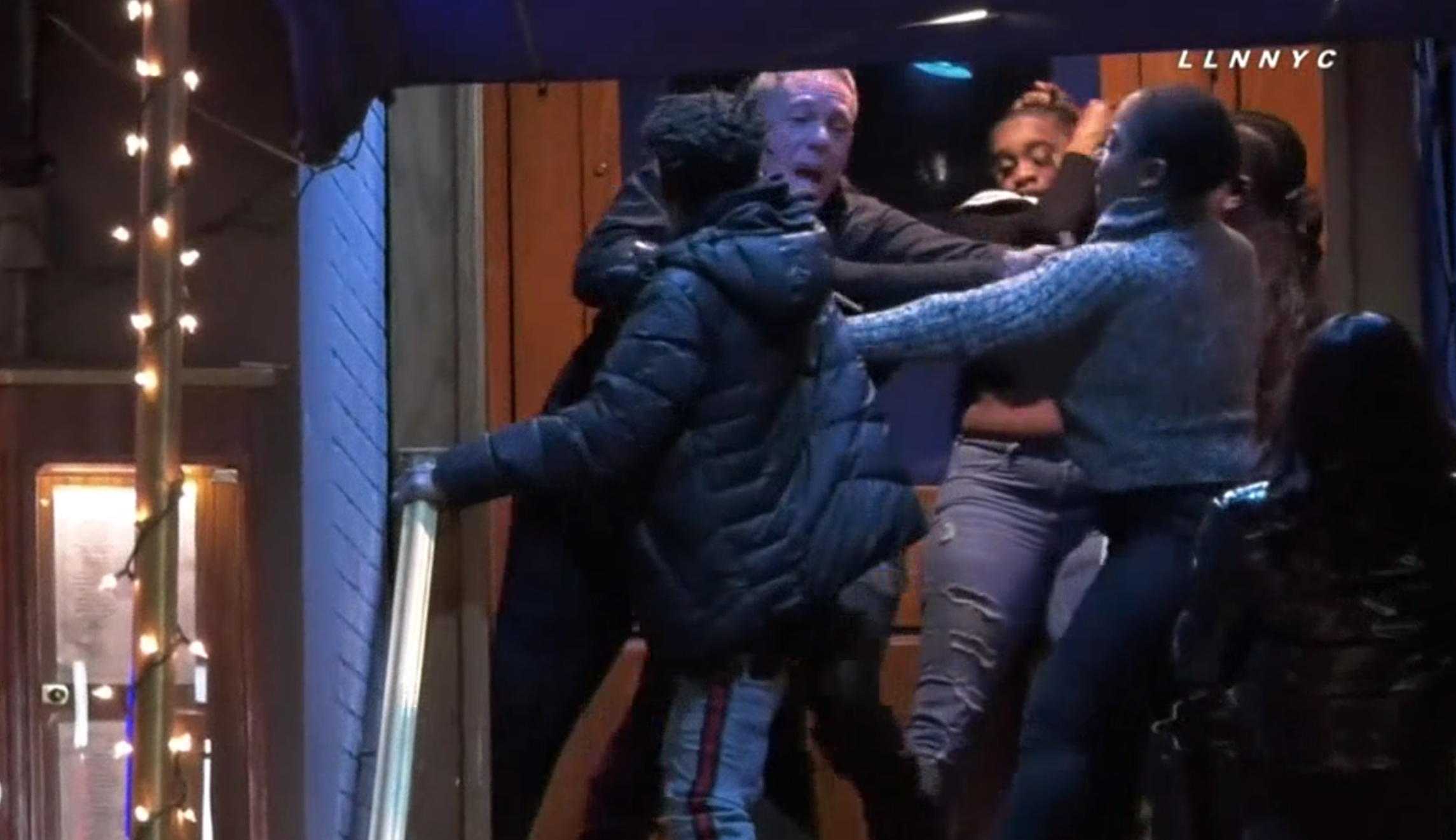 WATCH: Hair-tearing brawl spills into New York City street