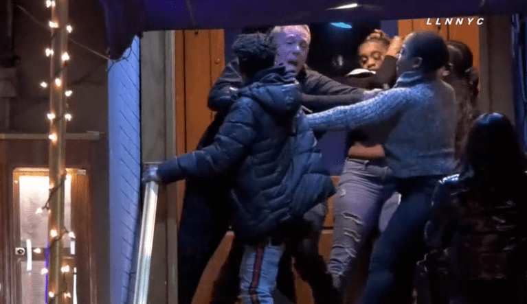 WATCH: Hair-tearing brawl spills into New York City street