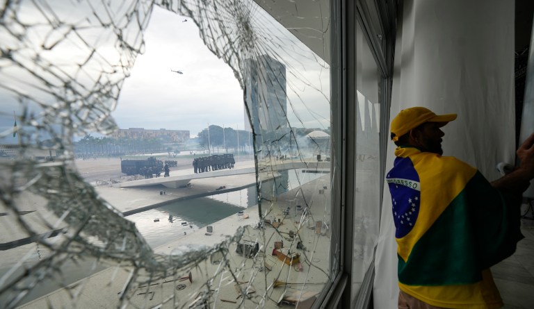 US ‘standing by’ to assist Brazilian investigation of Bolsonaro role in riot