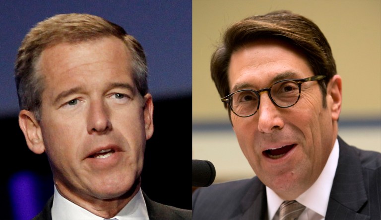 Brian Williams and Jay Sekulow.