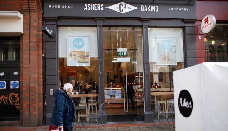 This Thursday March 26, 2015, file photo shows Ashers Baking Company in Belfast, Northern Ireland.