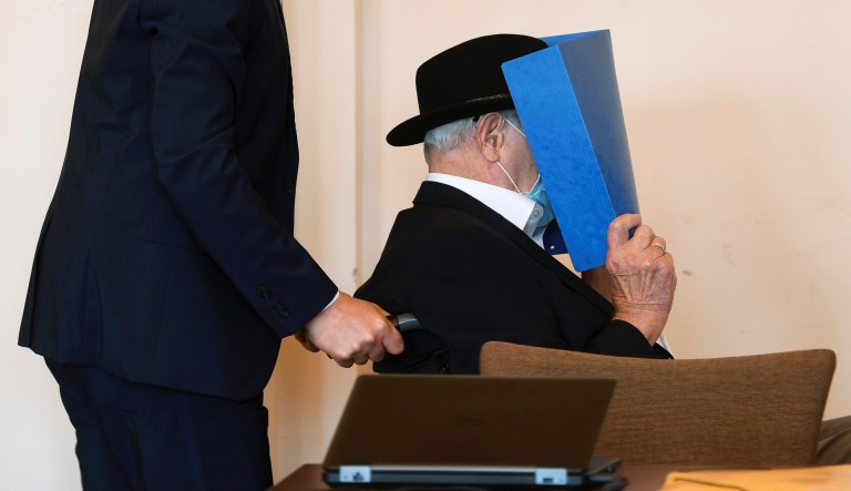 The 93-year-old German Bruno Dey.