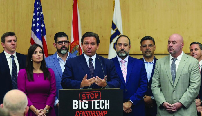 A federal judge blocked Florida’s new law targeting social media companies