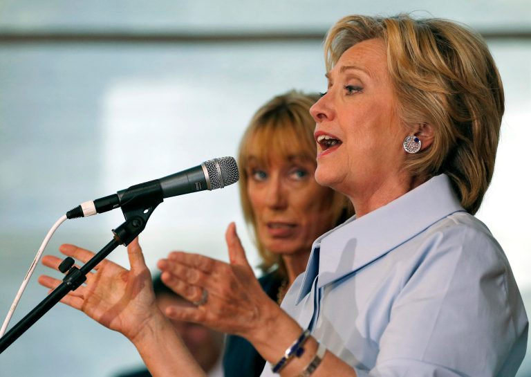 Hillary Clinton revealed her hand on the issue of sexual assault, saying she has 