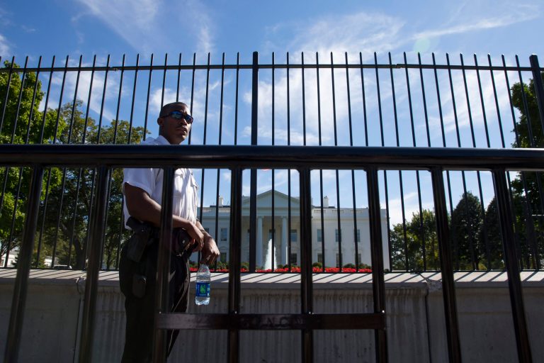 What the Secret Service needs is something every law enforcement agency needs: Weapons that can incapacitate threatening suspects without inflicting deadly wounds, writes Chapman.Â (AP Photo/Evan Vucci)