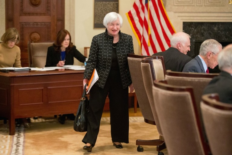 Federal Reserve officials, including Chairwoman Janet Yellen, have said that the U.S. economy is nearing full employment, but that some 