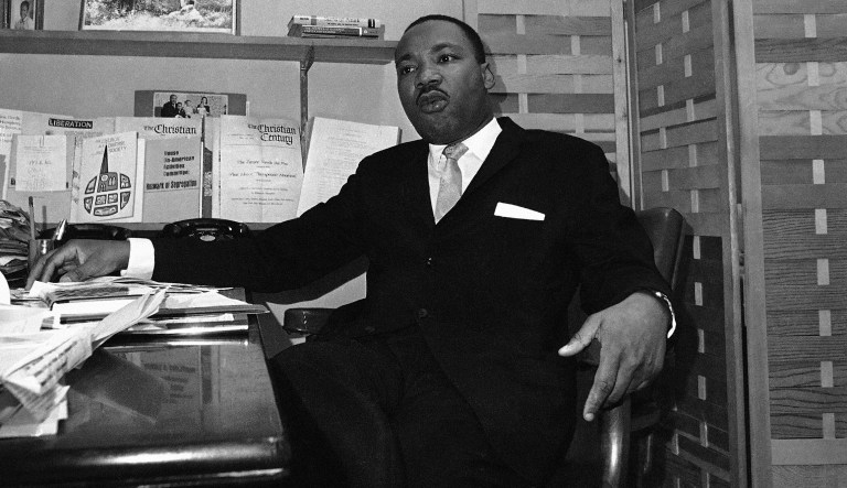 The Rev. Martin Luther King Jr. would tell us that to end discrimination and violence in our culture, we must end it in ourselves. (AP Photo)