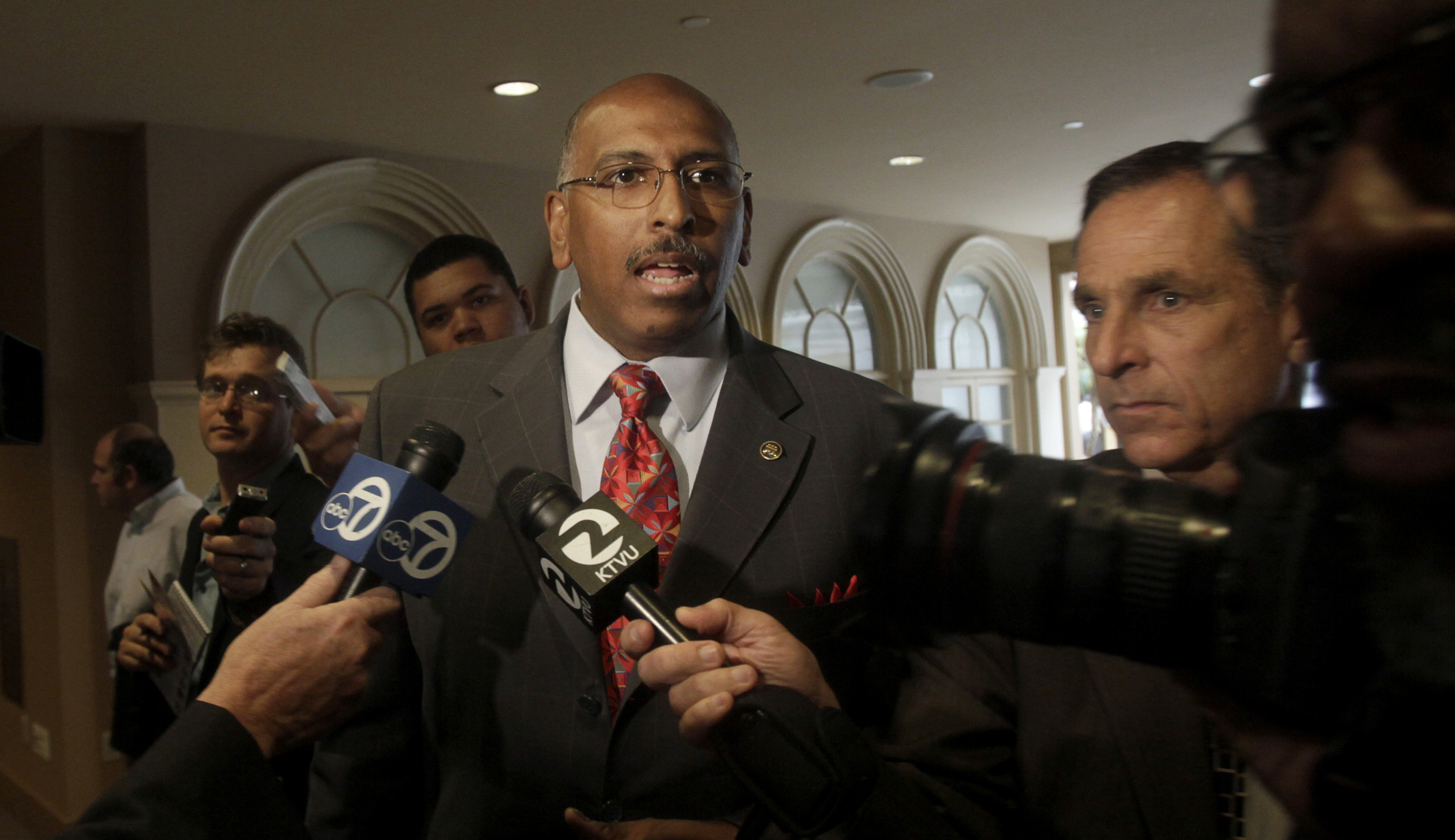 Michael Steele confronts Matt Schlapp over CPAC official’s ‘black guy’ remark
