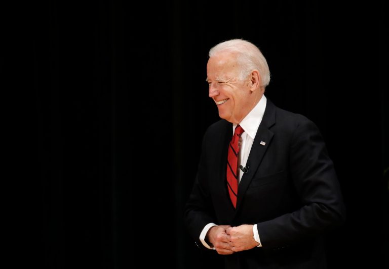 Biden will also receive an honorary doctorate in public service from the university at the commencement. (AP Photo/Patrick Semansky)
