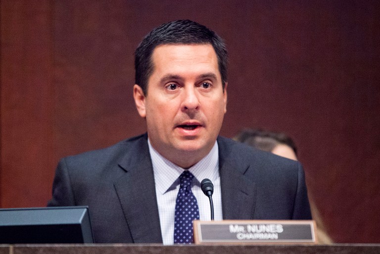 Rep. Devin Nunes, R-Calif., blamed Obama administration officials who still work in the government for the leaks that have plagued the Trump administration. (AP Photo/Pablo Martinez Monsivais)