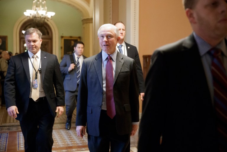 Sessions responded to written questions by Feinstein and maintained he had no role in crafting Trump's recent executive orders. (AP Photo/J. Scott Applewhite)
