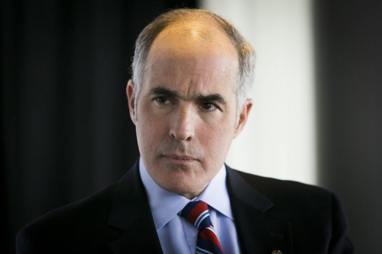 In less than two years, Pennsylvania Sen. Bob Casey will be one of 10 Senate Democrats up for re-election in states President-elect Trump carried.