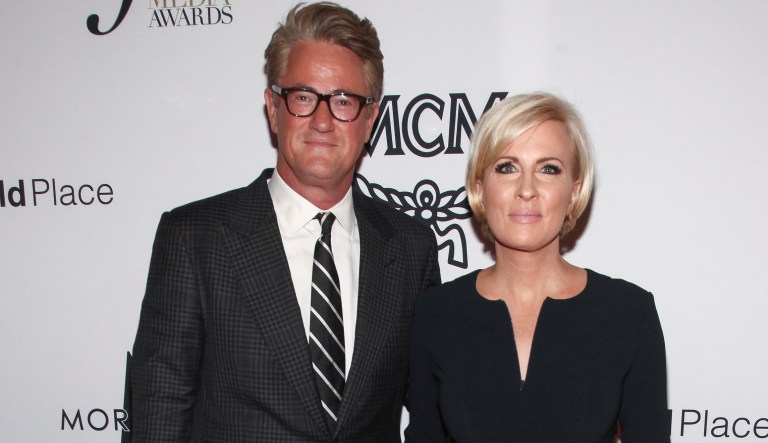 Joe Scarborough and Mika Brzezinski have a longstanding feud with Trump centering around the president's three-day Twitter tirade against the couple after they criticized him on their show. (Photo by Andy Kropa/Invision/AP)