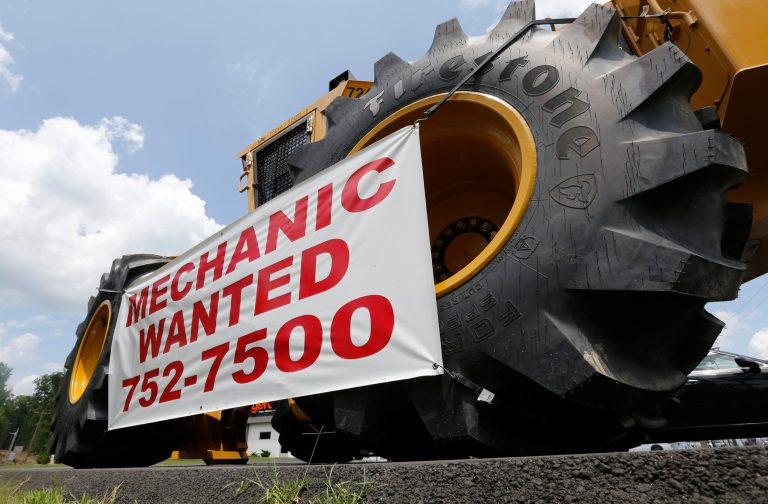 The U.S. Labor Department reports on the number of people who applied for unemployment benefits during the week ending June 6 on Thursday, June 11, 2015. (AP Photo/Steve Helber)