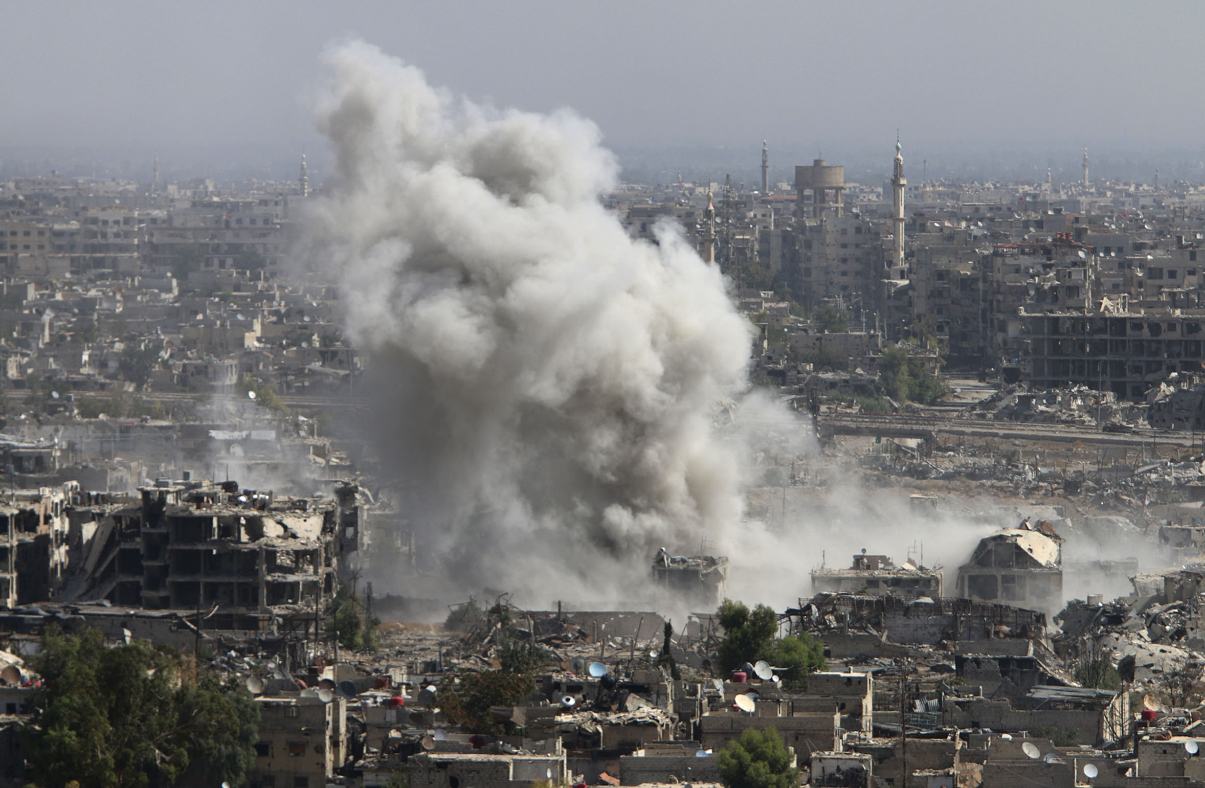 U.S. bombs 116 ISIS fuel trucks in Syria