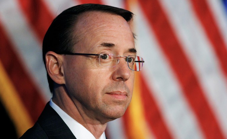 President Trump reportedly wasn't particularly pleased when he found out Deputy Attorney General Rod Rosenstein was from Baltimore.