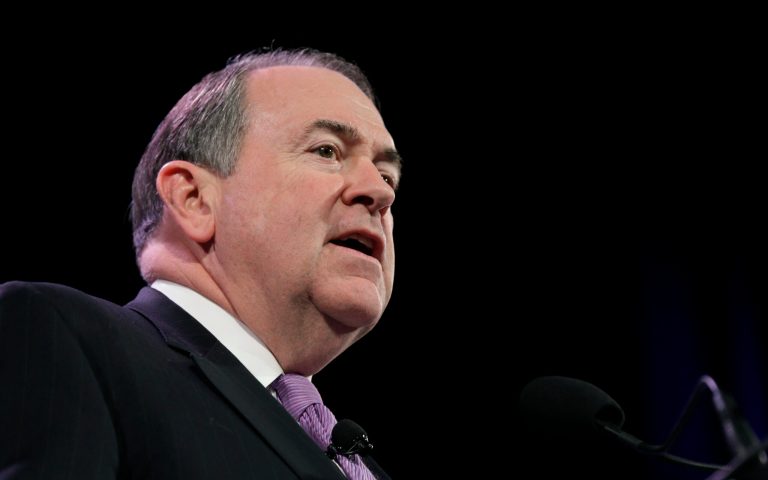 Mike Huckabee on Friday took a sledgehammer to reform conservatism.Â (AP Photo)