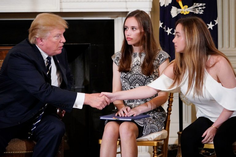 White House Watch: Members of the Marjory Stoneman Douglas Community Come to See President Trump