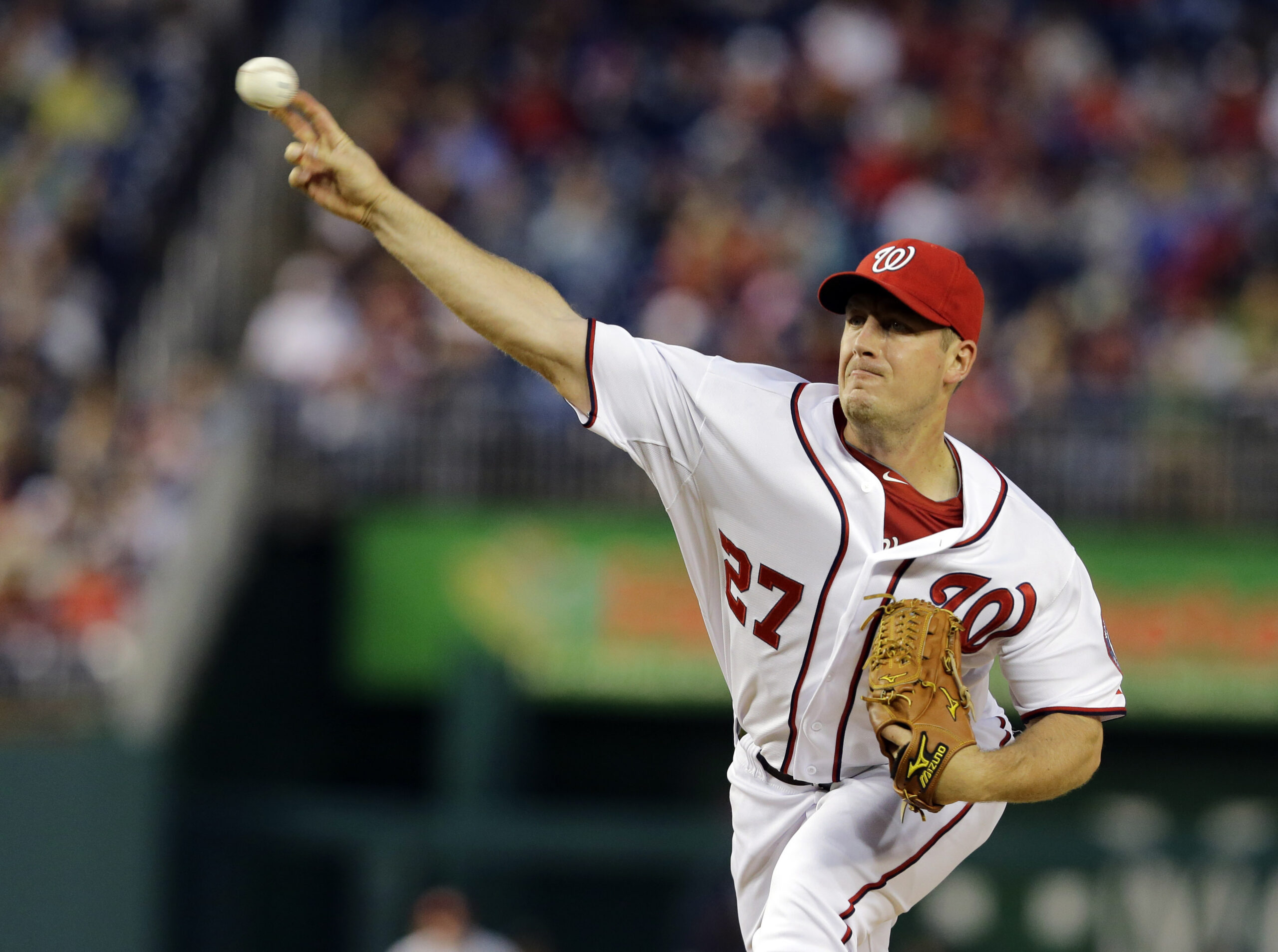 Zimmermann quiets Detroit bats, Nationals win 3-1