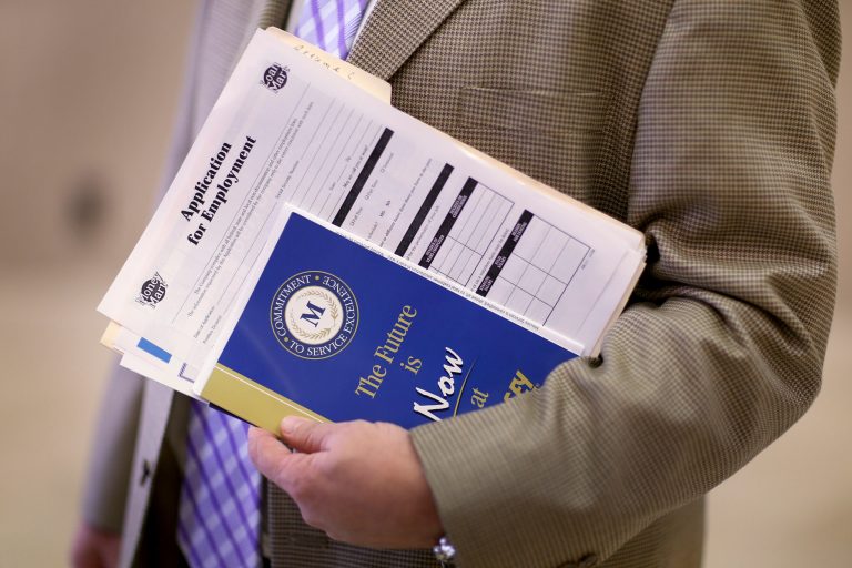 Xerox, Lockheed Martin and Procter & Gamble confirmed that they are among large companies participating in a White House pledge to not discriminate against the long-term unemployed when hiring. (Getty images File)