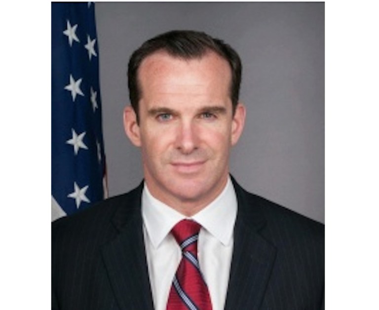 The ambassador-designate, Brett McGurk, was accused of engaging in inappropriate behavior with a reporter from the Wall Street Journal and funneling her information he was not authorized to disclose.